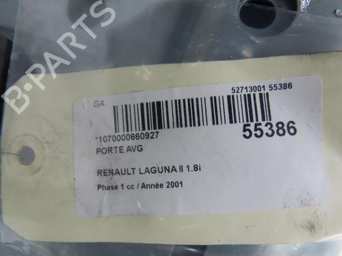 Used Left front door RENAULT LAGUNA II (BG0/1_) 1.8 16V (BG04, BG0B, BG0C, BG0V) (117 hp) 32076127