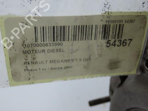 Engine RENAULT MEGANE II (BM0/1_, CM0/1_) 1.5 dCi (BM02, BM13, BM2A, CM02, CM13) | BP28966808M1 