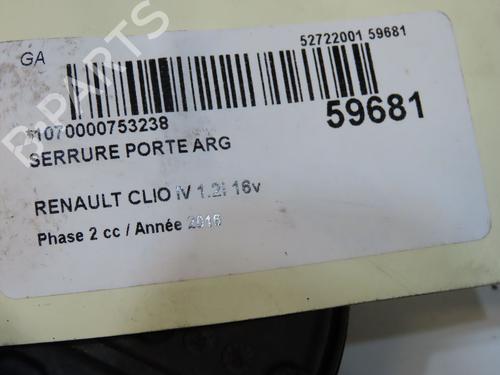 rear-left-lock-renault-clio-iv-bh_-2012-2013-2014-2015-2016-2017-2018-2019-2020-2021-38077769 main image