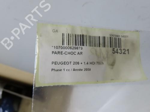 Rear bumper PEUGEOT 206+ (2L_, 2M_) 1.4 HDi eco 70 | BP28802160C8 