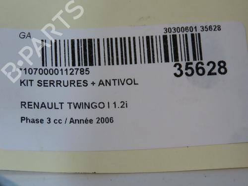 Used Electronic module Electronic module RENAULT TWINGO I (C06_) 1.2 16V (C06C, C06D, C06K) (75 hp) 33969367 33969367