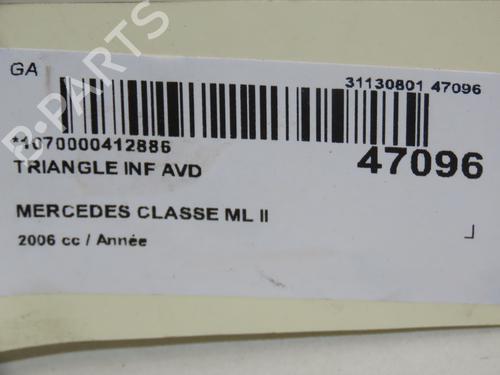 Right front suspension arm MERCEDES-BENZ M-CLASS (W164) ML 350 4-matic (164.186) | BP18415088M13 