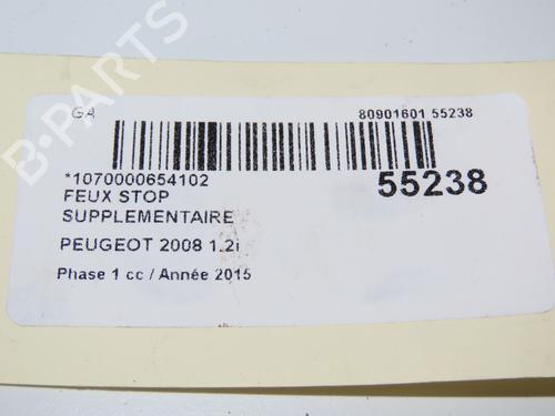 Used Third brake light PEUGEOT 2008 I (CU_) 1.2 VTi (82 hp) 29294235