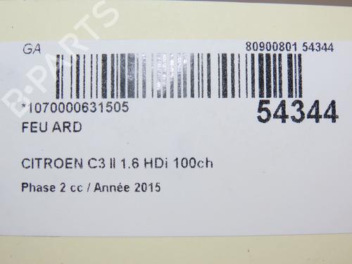 Højre baglygte CITROËN C3 II (SC_) 1.6 BlueHDi 100 | BP28832730C35 