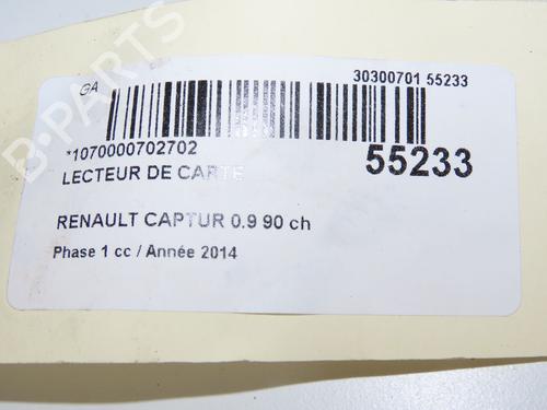 Card reader RENAULT CAPTUR I (J5_, H5_) 0.9 TCe 90 | BP32486112E4
