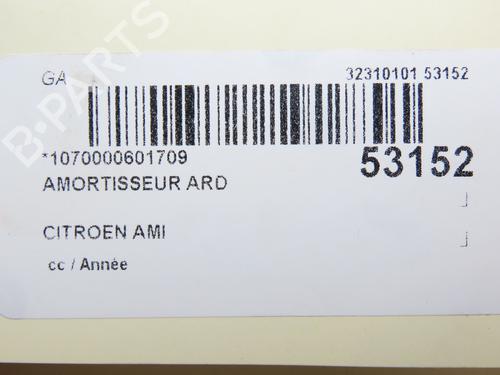 Used Right rear shock absorber Right rear shock absorber CITROËN AMI (9A_) Electric (9AZ2CA) (8 hp) 36494036 36494036