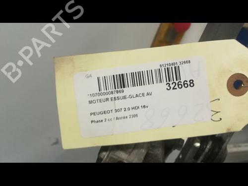 Used Front wiper motor PEUGEOT 307 CC (3B) 2.0 HDi 135 (136 hp) 9596619