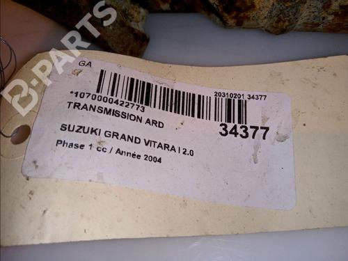 Right rear driveshaft SUZUKI GRAND VITARA I (FT, HT) 2.0 HDI 110 16V 4x4 (SQ420D, TD83V) | BP12136341M41 
