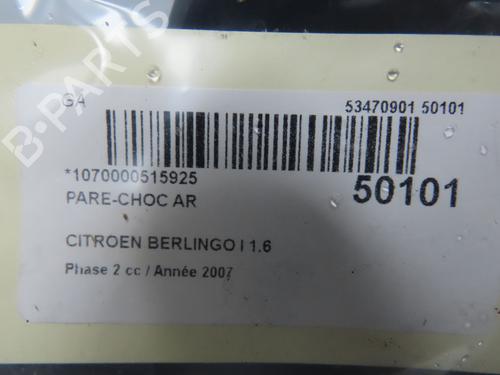 Rear bumper CITROËN BERLINGO / BERLINGO FIRST Box Body/MPV (M_) 1.6 HDI 75 (MB9HW) | BP20327715C8 