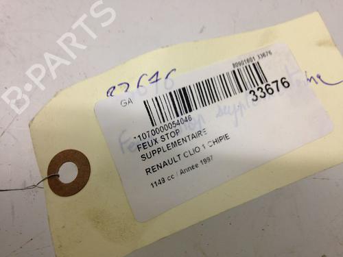 Used Third brake light RENAULT CLIO I (B/C57_, 5/357_) 1.2 (5/357Y, 5/357K) (58 hp) 23178097