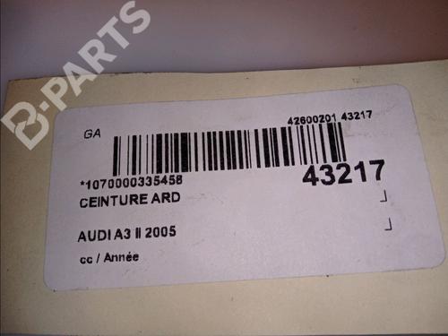 Rear right belt tensioner AUDI A3 (8P1) 2.0 TDI 16V | BP11533184C90 