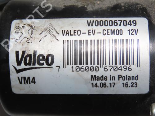 Viskermotor vindrude PEUGEOT EXPERT Van (V_) 2.0 BlueHDi 120 (122 hp) 30824944
