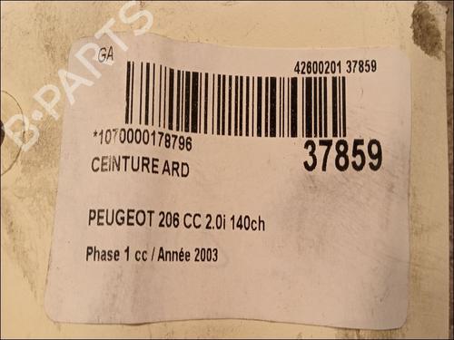 Rear right belt tensioner PEUGEOT 206 CC (2D) 2.0 S16 | BP23174959C90 