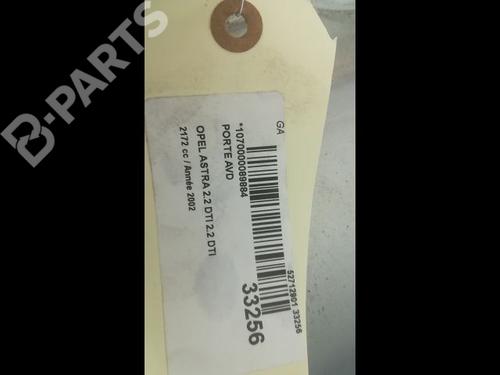 Right front door OPEL ASTRA G Hatchback (T98) 2.2 DTI (F08, F48) | BP9598015C3 