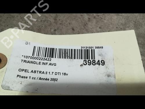 Left front suspension arm OPEL ASTRA G Hatchback (T98) 1.7 DTI 16V (F08, F48) | BP14876492M12 