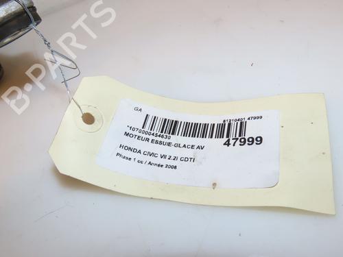 Used Front wiper motor HONDA CIVIC VIII Hatchback (FN, FK) 2.2 CTDi (FK3) (140 hp) 16040121