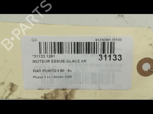 Used Rear wiper motor Rear wiper motor FIAT PUNTO (188_) 1.2 16V 80 (188.233, .235, .253, .255, .333, .353, .639,... (80 hp) 36495974 36495974