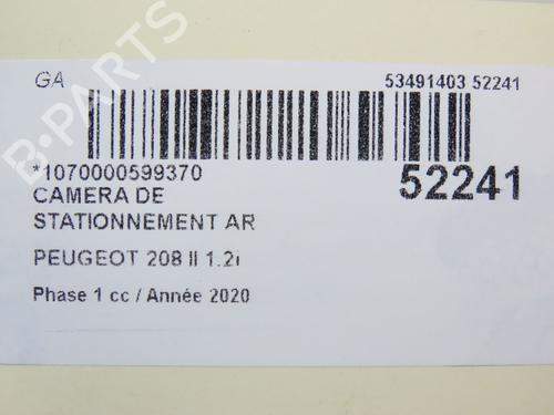 Used Camera PEUGEOT 208 II (UB_, UP_, UW_, UJ_) 1.2 PureTech 100 (101 hp) 26381298