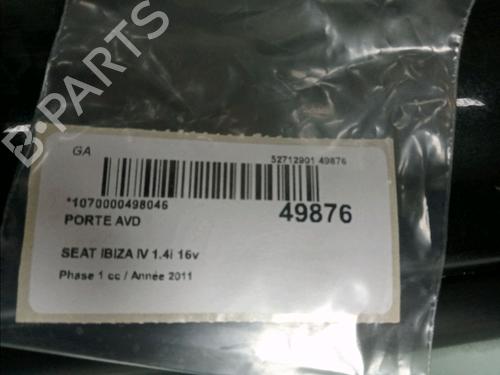 Right front door SEAT IBIZA IV (6J5, 6P1) 1.4 | BP18646093C3 