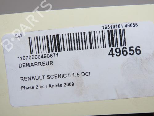 Starter RENAULT SCÉNIC II (JM0/1_) 1.5 dCi (JM1E, JM16) | BP36791283M8  - Image 7