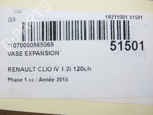 Expansion tank RENAULT CLIO IV Grandtour (KH_) 1.2 TCe 120 (KHAU) | BP21836406C120 