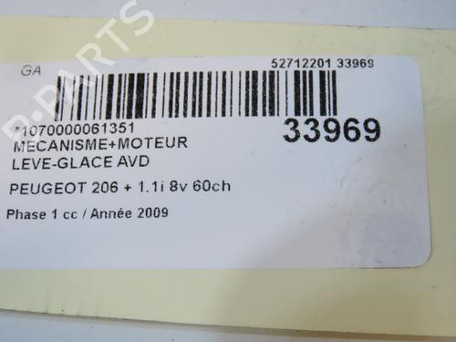 Used Front right window mechanism Front right window mechanism 9595039 9595039