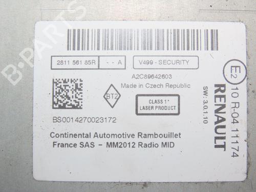 Radio RENAULT MEGANE III Hatchback (BZ0/1_, B3_) 1.5 dCi (BZ1G, BZ1W, BZ0R) | BP28830622E6