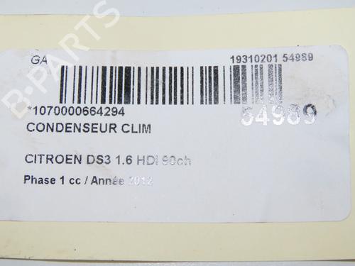 Heater matrix CITROËN DS3 (SA_) 1.6 HDi 90 | BP32004947M63 