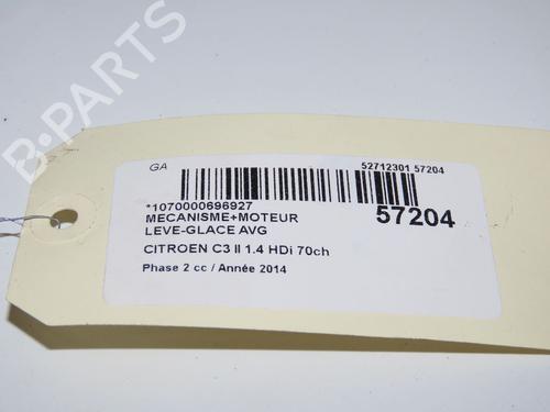 Front left window mechanism CITROËN C3 II (SC_) 1.4 HDi 70 (SC8HZC, SC8HR0, SC8HP4) | BP33444932C22 - Image 5