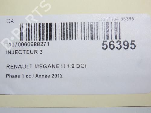 Injector RENAULT MEGANE III Hatchback (BZ0/1_, B3_) 1.9 dCi (BZ0N, BZ0J) | BP30767415M100  - Image 5