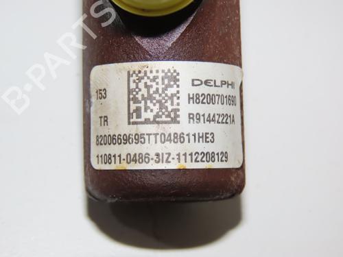 Used Injection rail RENAULT MODUS / GRAND MODUS (F/JP0_) 1.5 dCi 75 (75 hp) 30841086