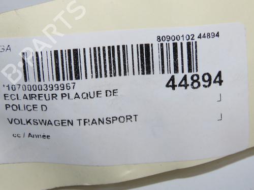 Used Licence plate light Licence plate light VW TRANSPORTER T6 Van (SGA, SGH, SHA, SHH) 2.0 TDI 4motion (150 hp) 15742491 15742491
