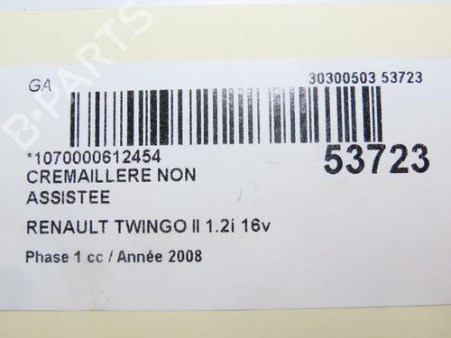 Styregear/Snekke RENAULT TWINGO II (CN0_) 1.2 16V (CN0K, CN0V, CN0A) (76 hp) 30714699