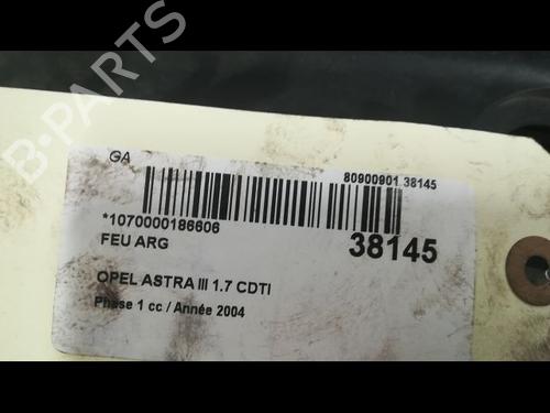 Used Left taillight Left taillight OPEL ASTRA H (A04) 1.7 CDTI (L48) (100 hp) 9603090 9603090