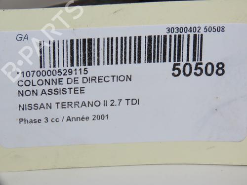 Used Steering column NISSAN TERRANO II (R20) 2.7 TDi 4WD (125 hp) 18601626