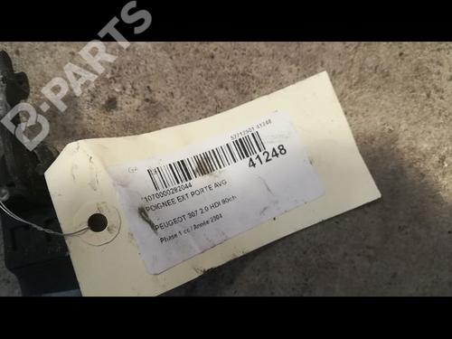 Front left exterior door handle PEUGEOT 307 (3A/C) 2.0 HDi 90 | BP9614311C128 