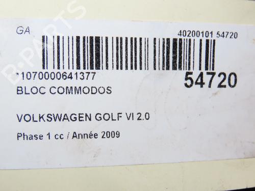 Steering column stalk VW GOLF VI (5K1) 2.0 TDI | BP28967837I23 - Image 8