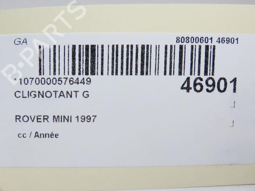 Used Left front indicator Left front indicator ROVER MINI Hatchback 1300 (63 hp) 28969365 28969365