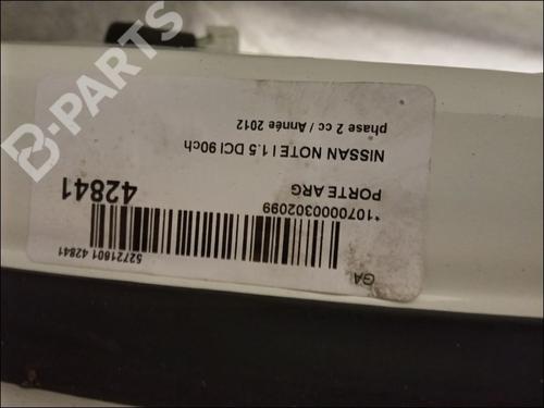 Left rear door NISSAN NOTE (E11, NE11) 1.5 dCi | BP9616701C4 