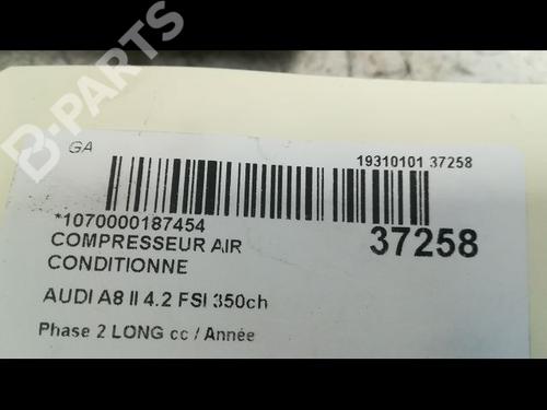 AC compressor AUDI A8 D3 (4E2, 4E8) 4.2 FSI quattro | BP9603157M34 