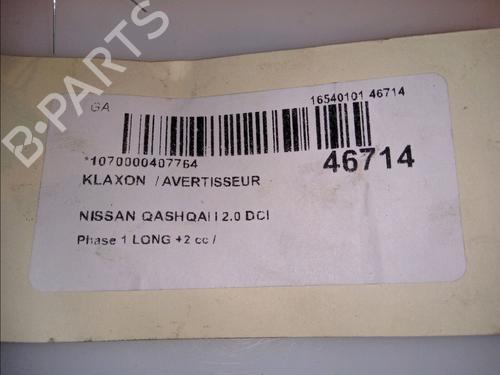 Used Horn NISSAN QASHQAI I (J10, NJ10) 2.0 dCi (150 hp) 14875044