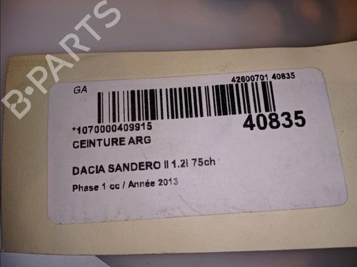 Rear left belt tensioner DACIA SANDERO  | BP15742309C89 