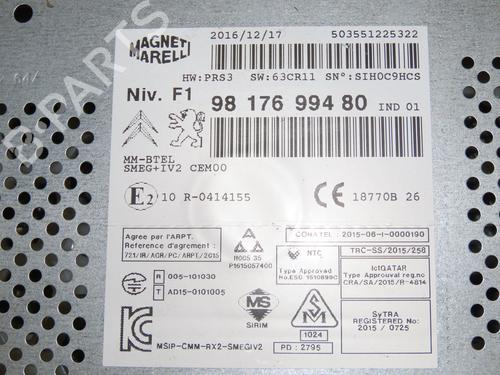 Radio CITROËN C3 II (SC_) 1.6 BlueHDi 75 | BP32511455E6 