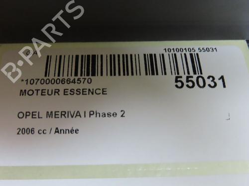 Engine OPEL MERIVA A MPV (X03) 1.6 (E75) | BP30556712M1