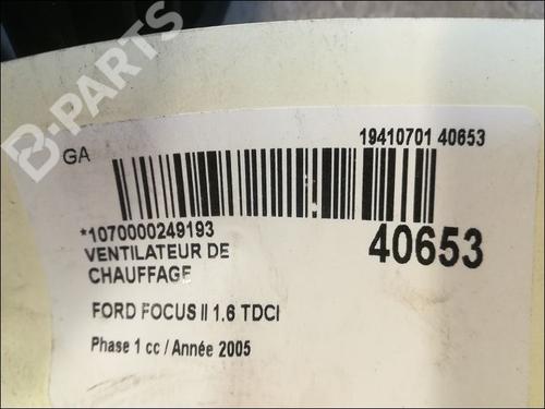 Heater blower motor FORD FOCUS II (DA_, HCP, DP) 1.6 TDCi | BP9609576M62 