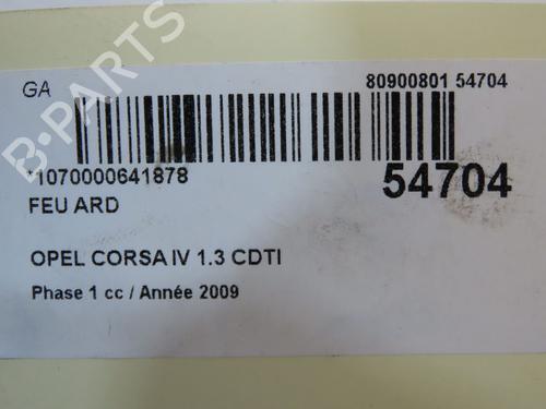 Right taillight OPEL CORSA D (S07) 1.3 CDTI (L08, L68) | BP32308438C35 - Image 6
