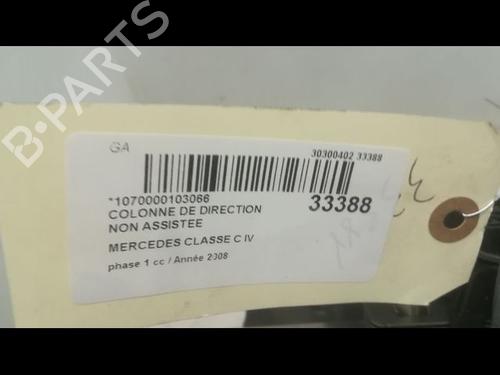 Used Steering column Steering column MERCEDES-BENZ C-CLASS (W204) C 220 CDI (204.008) (170 hp) 9597356 9597356