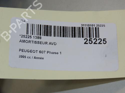 Used Right front shock absorber PEUGEOT 607 (9D, 9U) 2.2 HDi (133 hp) 23173061