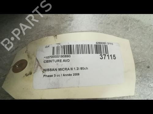 Used Front right belt tensioner NISSAN MICRA III (K12) [2002-2010]  23175057