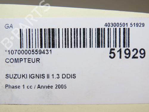 Instrument cluster SUZUKI IGNIS II (MH) 1.3 DDiS (RM413D) | BP28967973C47 - Image 6